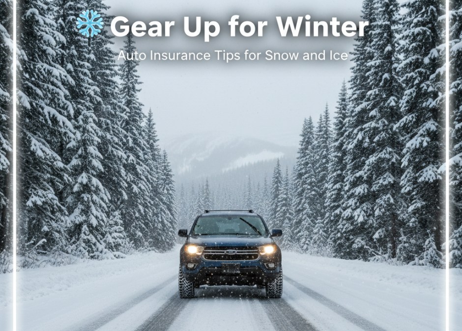 Gear Up for Winter: Auto Insurance Tips for Snow and Ice